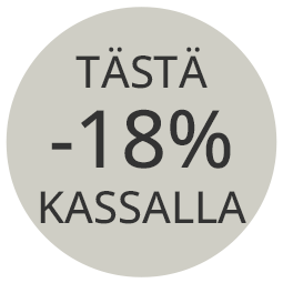 Alennus -18% kassalla tästä tuotteesta